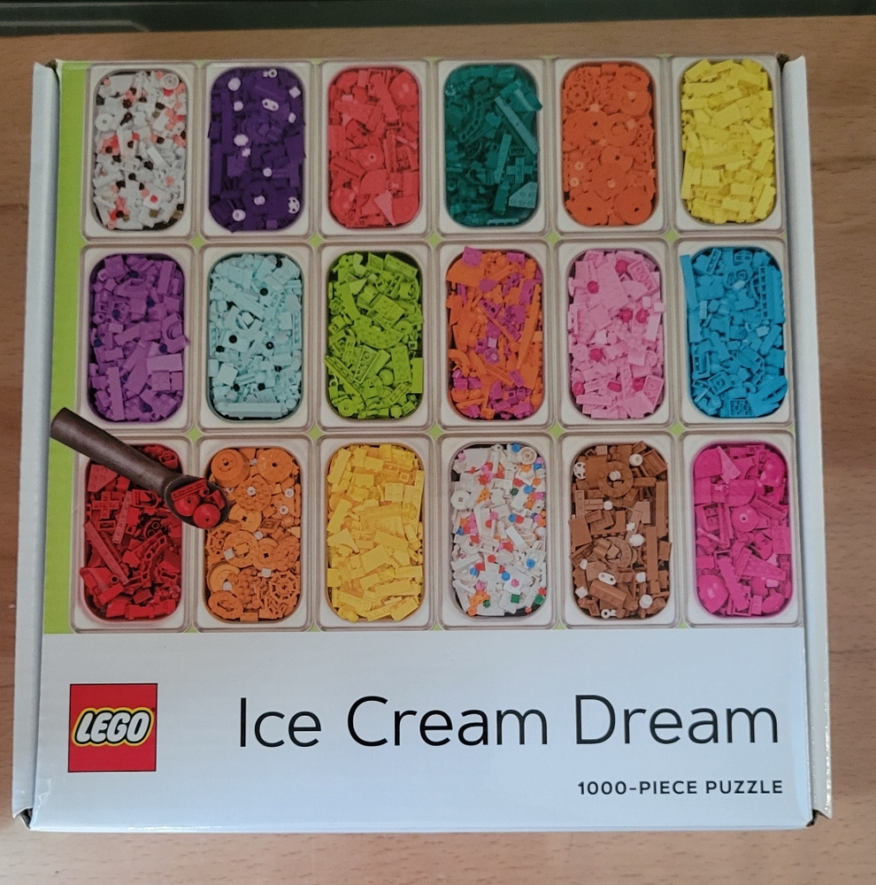 Lego Ice Cream Dream Puzzle: 1000 Piece